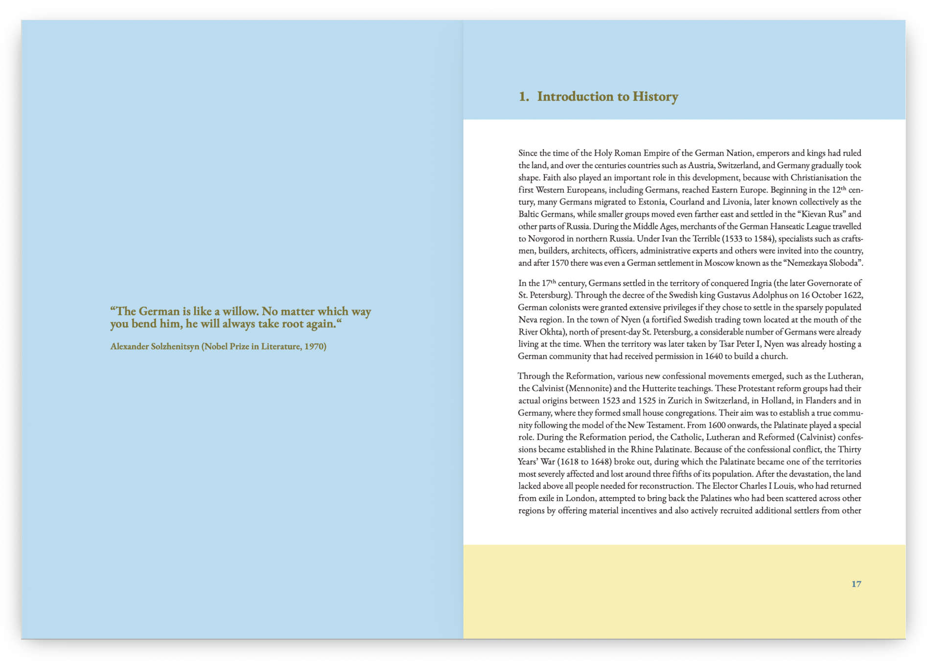 Germans from Russia and the chronology of their flight to America
