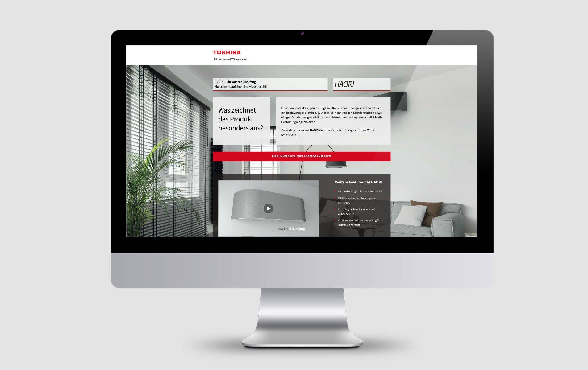 TOSHIBA HAORI Portfolio Vorschau-Bild