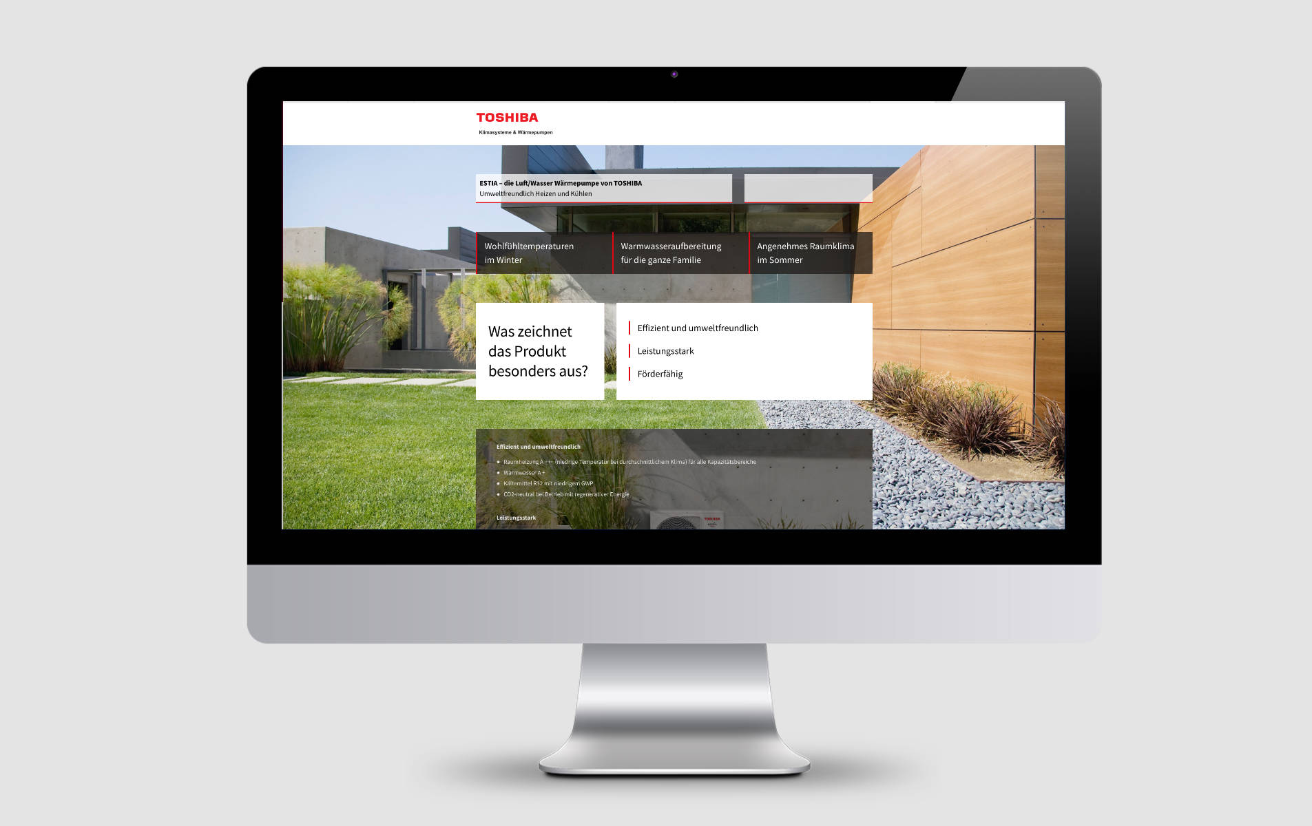 TOSHIBA ESTIA Portfolio Vorschau-Bild